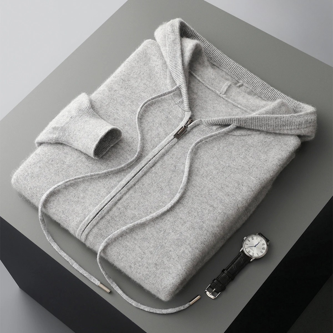 Milano - Felpa Zip in Cashmere
