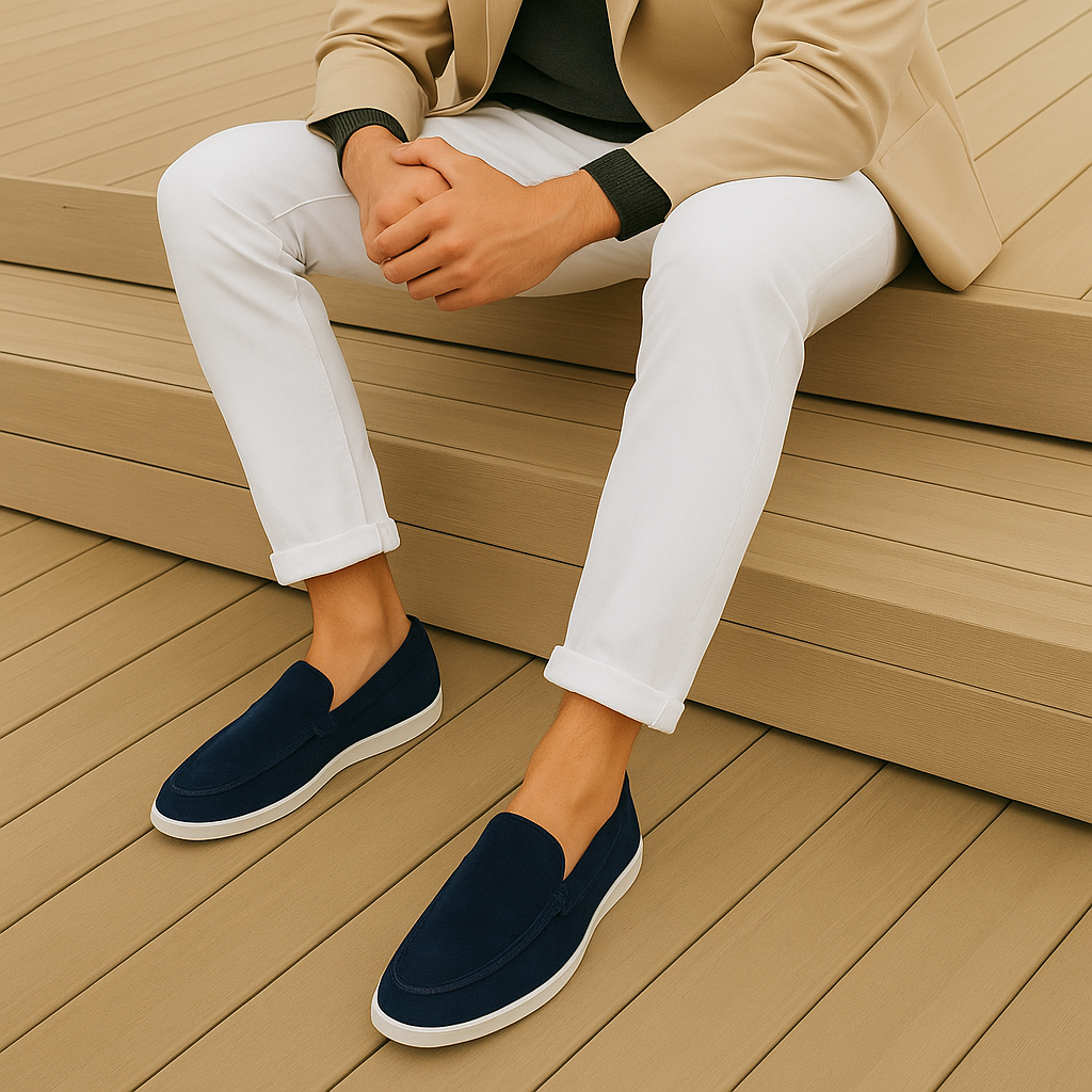 Mocassini Elegant Suede
