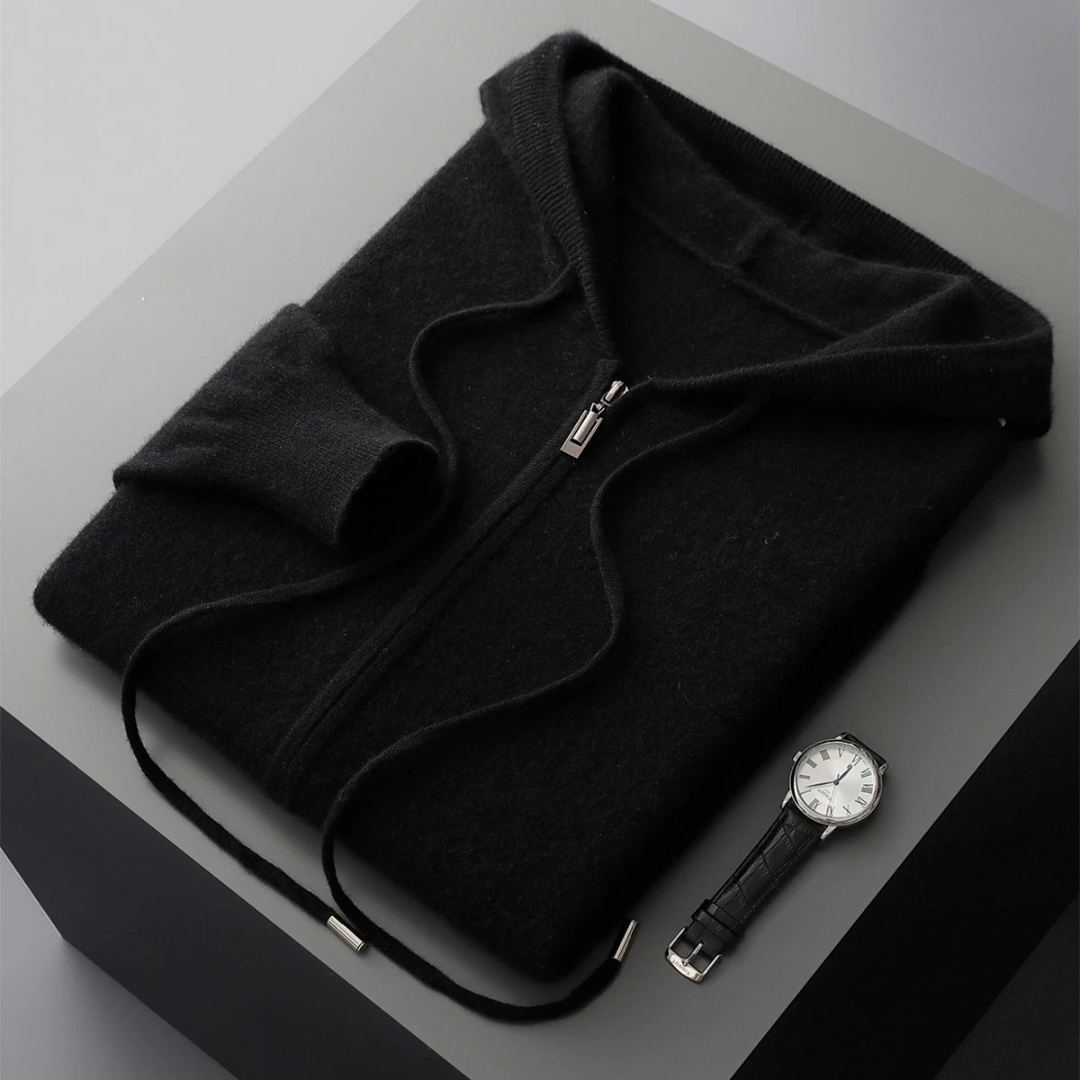 Milano - Felpa Zip in Cashmere