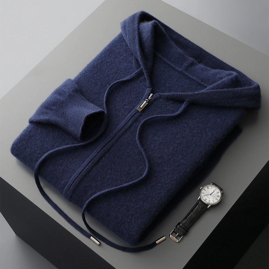 Milano - Felpa Zip in Cashmere