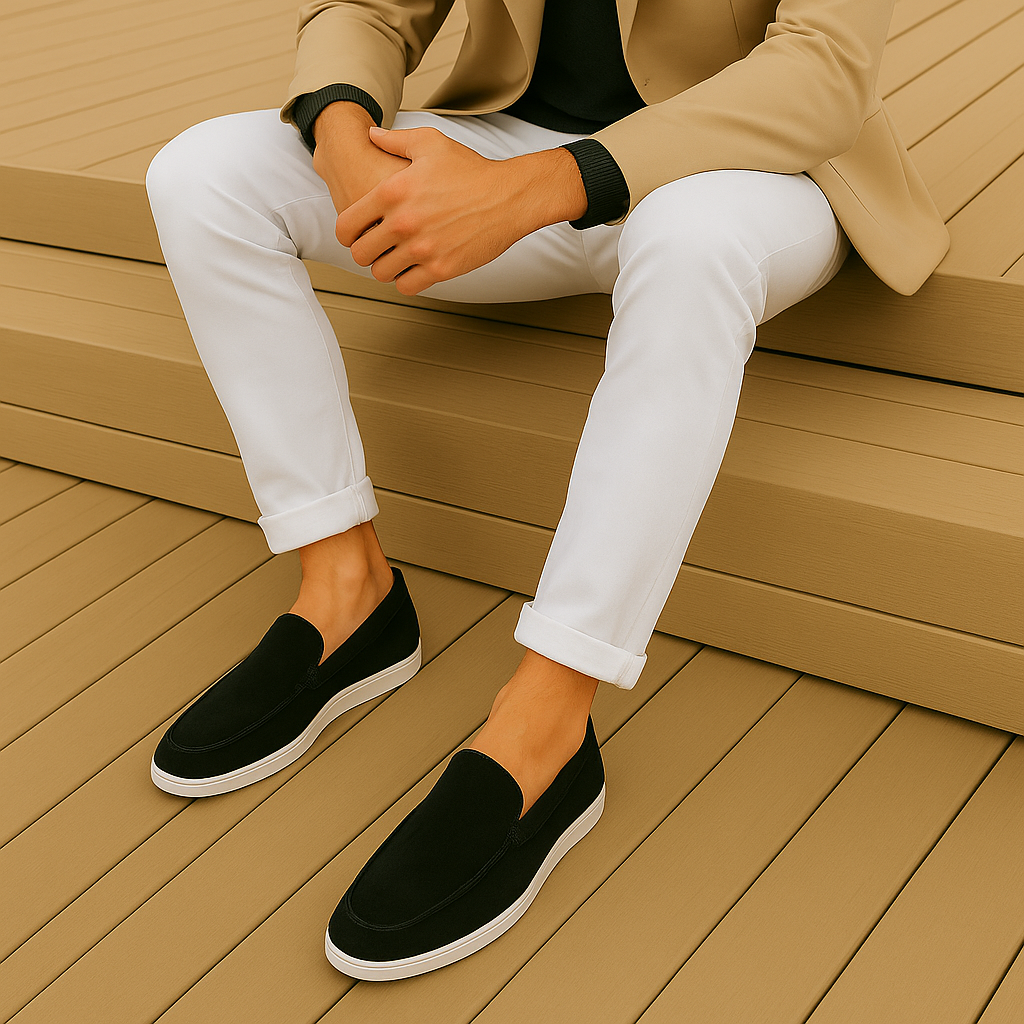Mocassini Elegant Suede
