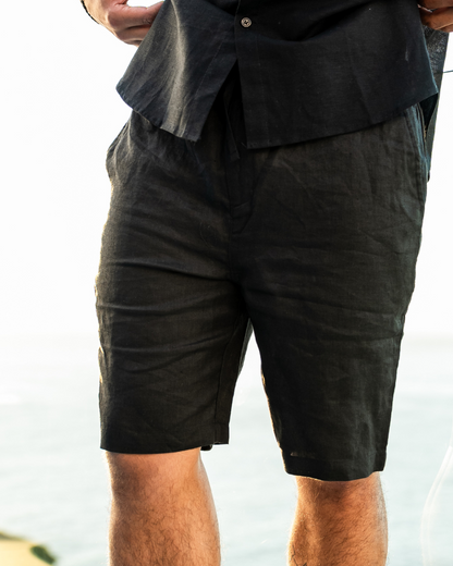 Casablanca - Pantaloncini di lino premium