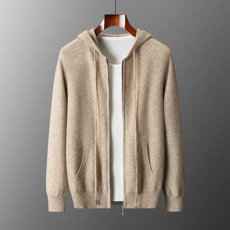 Milano - Felpa Zip in Cashmere