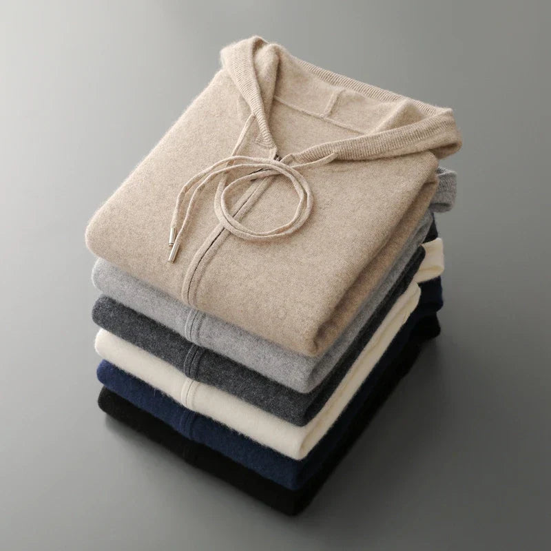 Milano - Felpa Zip in Cashmere