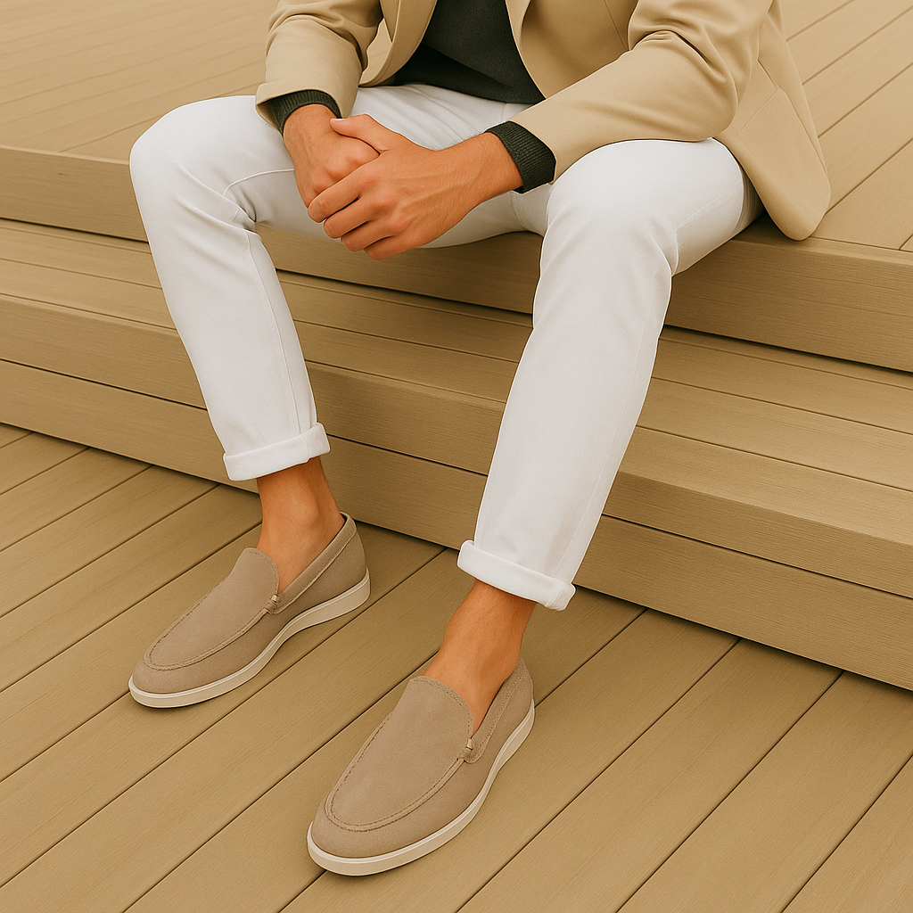 Mocassini Elegant Suede