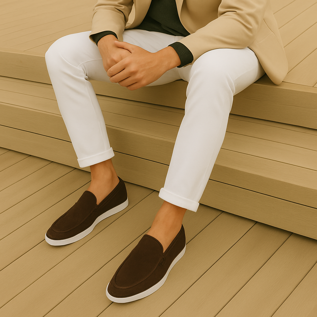 Mocassini Elegant Suede