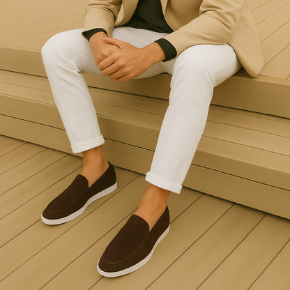 Mocassini Elegant Suede